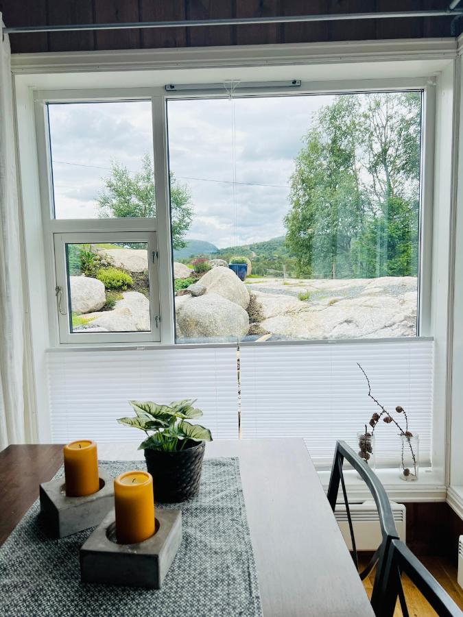 Flott Leilighet Pa Haugen I Sirdal Tjorhom Luaran gambar