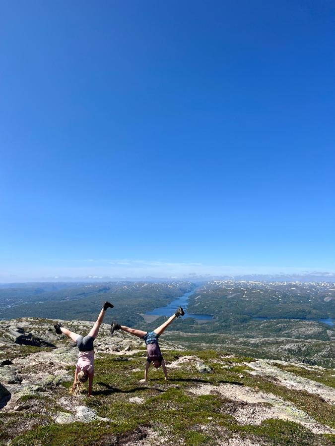 Flott Leilighet Pa Haugen I Sirdal Tjorhom Luaran gambar