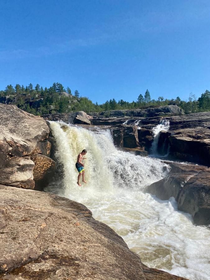 Flott Leilighet Pa Haugen I Sirdal Tjorhom Luaran gambar